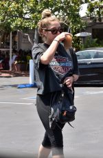 ASHLEY BENSON Out in Los Angeles 07/16/2018