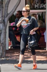 ASHLEY BENSON Out in Los Angeles 07/16/2018