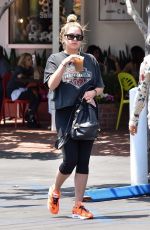 ASHLEY BENSON Out in Los Angeles 07/16/2018