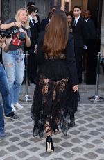 ASHLEY GRAHAM Arrives at Vogue Dinner Party in Paris 07/03/2018