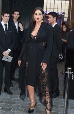 ASHLEY GRAHAM Arrives at Vogue Dinner Party in Paris 07/03/2018