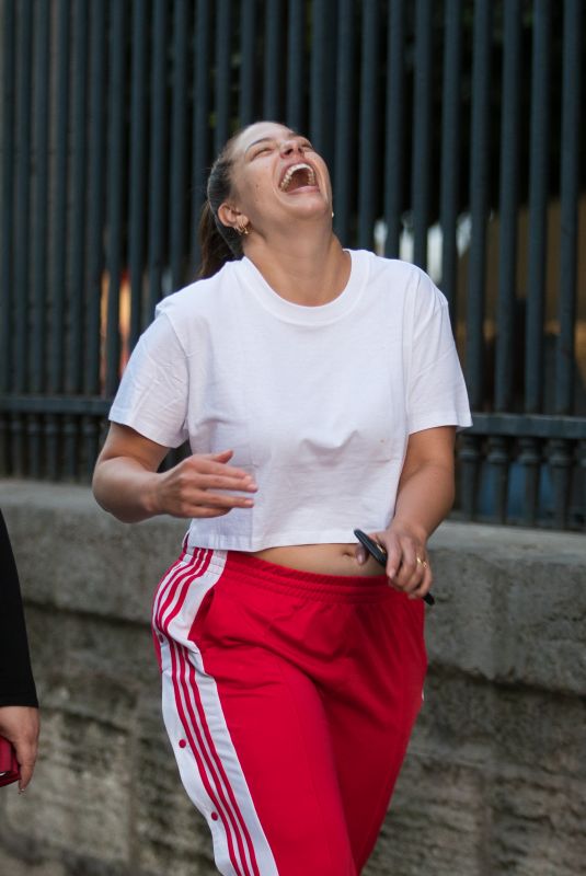 ASHLEY GRAHAM at Loulou Restaurant in Paris 06/29/2018