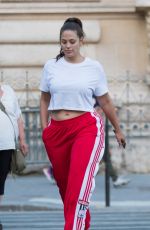 ASHLEY GRAHAM at Loulou Restaurant in Paris 06/29/2018