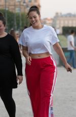 ASHLEY GRAHAM at Loulou Restaurant in Paris 06/29/2018