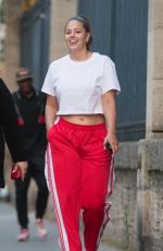 ASHLEY GRAHAM at Loulou Restaurant in Paris 06/29/2018