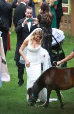 ASHLEY GREENE and Paul Khoury at Their Wedding Reception in San Jose 07/07/2018