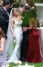 ASHLEY GREENE and Paul Khoury at Their Wedding Reception in San Jose 07/07/2018