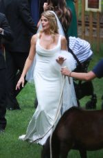 ASHLEY GREENE and Paul Khoury at Their Wedding Reception in San Jose 07/07/2018