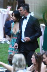ASHLEY GREENE and Paul Khoury at Their Wedding Reception in San Jose 07/07/2018