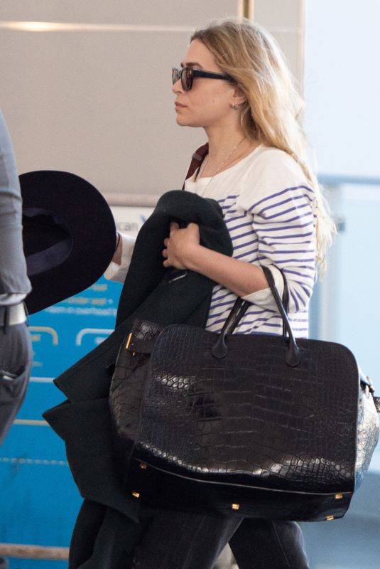 ASHLEY OLSEN at JFK Airport in New York 07/09/2018