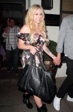 AVRIL LAVIGNE Out in Beverly Hills 07/25/2018