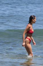 BELLA HADID in Bikini at a Beach in Malibu 07/04/2018