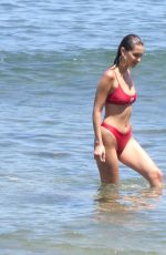 BELLA HADID in Bikini at a Beach in Malibu 07/04/2018