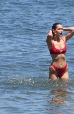BELLA HADID in Bikini at a Beach in Malibu 07/04/2018