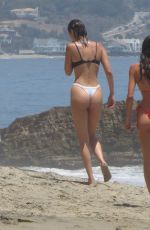 BELLA HADID in Bikini at a Beach in Thousand Oaks 07/10/2018