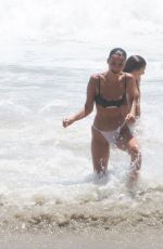 BELLA HADID in Bikini at a Beach in Thousand Oaks 07/10/2018