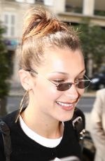 BELLA HADID Out and About in Paris 07/09/2018