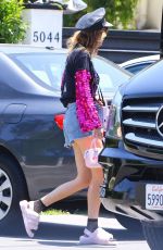 BELLA THORNE Leaves a Party in Los Angeles 07/12/2018