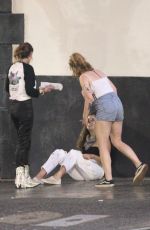 BELLA THORNE Night Out in Hollywood 07/27/2018