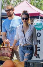BETHANY JOY LENZ at Farmers Market in Los Angeles 07/01/2018