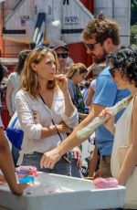 BETHANY JOY LENZ at Farmers Market in Los Angeles 07/01/2018