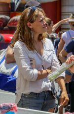BETHANY JOY LENZ at Farmers Market in Los Angeles 07/01/2018