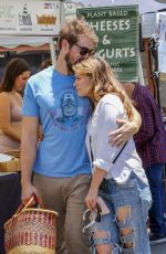 BETHANY JOY LENZ at Farmers Market in Los Angeles 07/01/2018