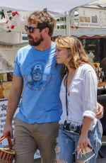 BETHANY JOY LENZ at Farmers Market in Los Angeles 07/01/2018