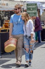 BETHANY JOY LENZ at Farmers Market in Los Angeles 07/01/2018