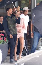 BEYONCE KNOWLES Out and About in Warsaw 06/30/2018