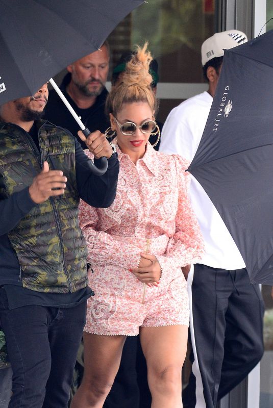 BEYONCE KNOWLES Out and About in Warsaw 06/30/2018