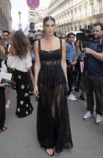 BIANCA BRANDOLINI at Elie Saab Show at Paris Fashion Week 03/03/2018