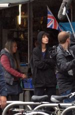 BLAKE LIVELY on the Set of The Rhythm Section in Dublin 07/15/2018