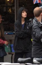 BLAKE LIVELY on the Set of The Rhythm Section in Dublin 07/15/2018