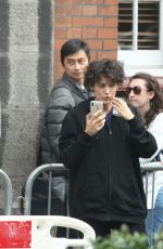 BLAKE LIVELY on the Set of The Rhythm Section in Dublin 07/24/2018