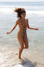 BLANCA BLANCO in Swimsuit at a Beach in Malibu 07/11/2018