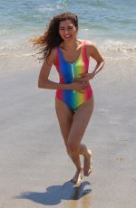 BLANCA BLANCO in Swimsuit at a Beach in Malibu 07/23/2018