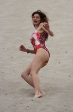 BLANCA BLANCO in Swimsuit on a Sandy Hill in Malibu 07/03/2018