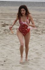 BLANCA BLANCO in Swimsuit on a Sandy Hill in Malibu 07/03/2018