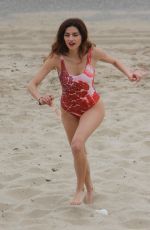 BLANCA BLANCO in Swimsuit on a Sandy Hill in Malibu 07/03/2018