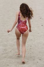 BLANCA BLANCO in Swimsuit on a Sandy Hill in Malibu 07/03/2018