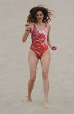 BLANCA BLANCO in Swimsuit on a Sandy Hill in Malibu 07/03/2018