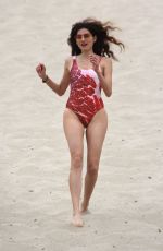 BLANCA BLANCO in Swimsuit on a Sandy Hill in Malibu 07/03/2018