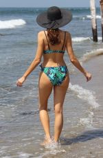 BLANCA BLANCO in Swimsuit on the Beach in Malibu 07/13/2018