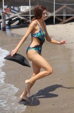 BLANCA BLANCO in Swimsuit on the Beach in Malibu 07/13/2018
