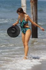 BLANCA BLANCO in Swimsuit on the Beach in Malibu 07/13/2018