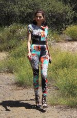 BLANCA BLANCO Out Hiking in Malibu 07/05/2018