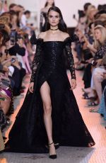 BLANCA PADILLA at Elie Saab Runway Show at Paris Fashion Week 07/04/2018