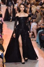 BLANCA PADILLA at Elie Saab Runway Show at Paris Fashion Week 07/04/2018