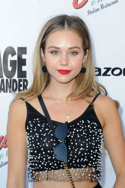 BREC BASSINGER at Sage Launch Party Co-hosted by Tiger Beat at El Rey Theatre in Los Angeles 07/14/2018